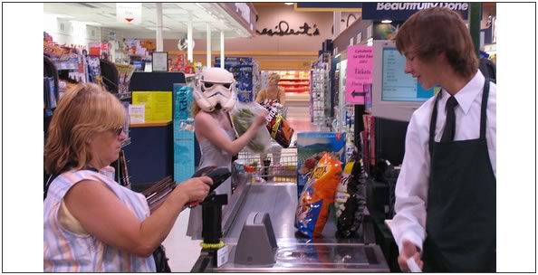 stormtrooper shopping